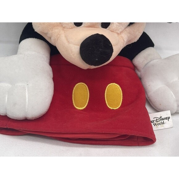 Vintage Walt Disney World Disneyland Plush Mickey Mouse Cover Puppet Stuffed Toy - Picture 3 of 16